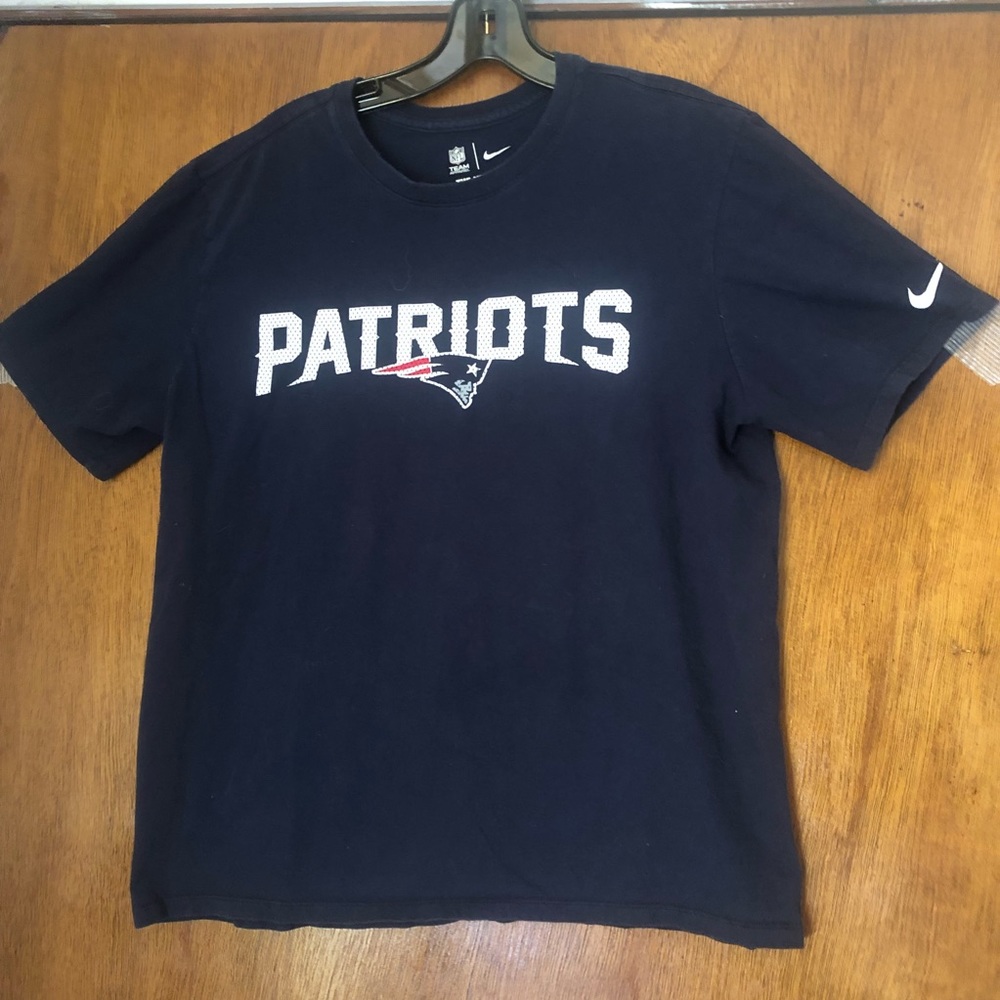 Men's Nike New England Patriots SUPERBOWL DAY GAME SHIRT Graphic T-Shirt SZ L